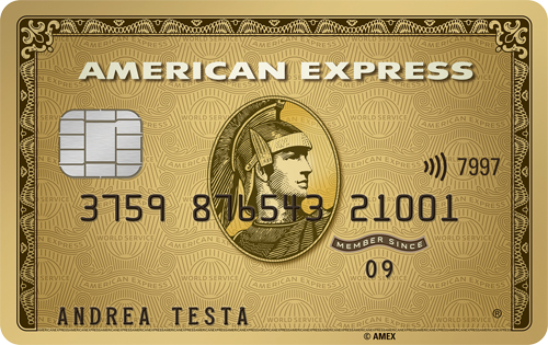 Cartão American Express Gold